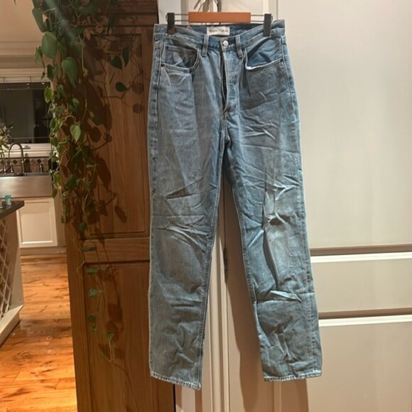 ARITZIA DENIM FORUM The Joni High Rise Loose 32l - Picture 7 of 16